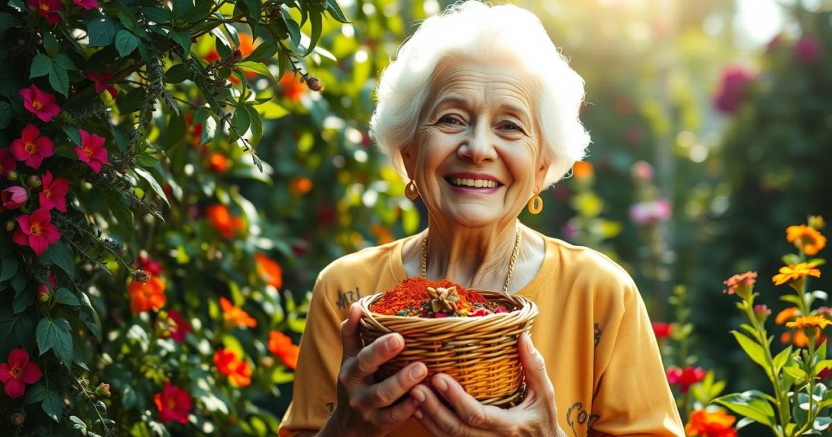 Cette grand-mère de 82 ans a perdu 35 kilos en 2 mois grâce à cette épice miracle de son jardin - Les nutritionnistes sont sous le choc !